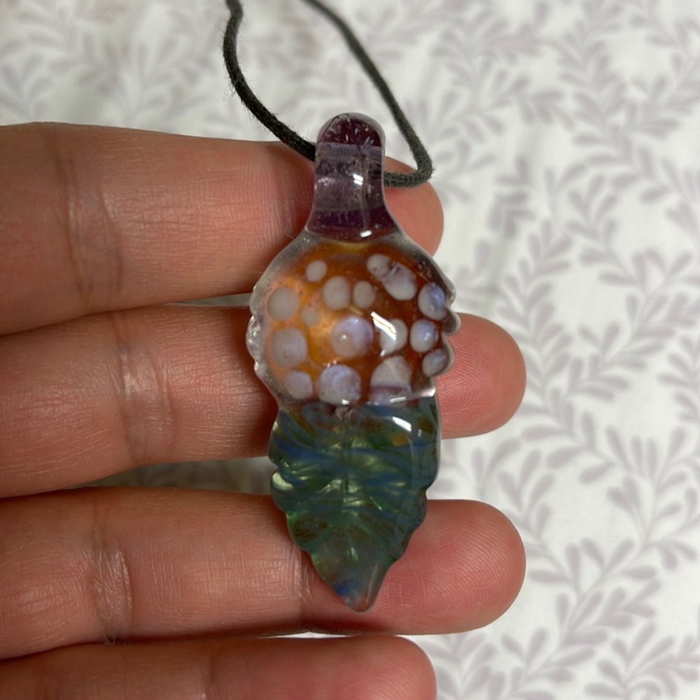 Glass necklace
